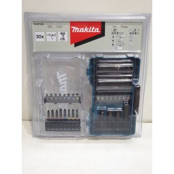 MAKITA牧田 E-07129 起子組 三分套筒組 30件/組 起子頭 48mm套筒