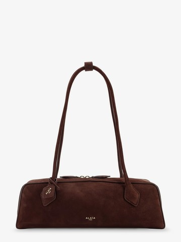 Teckel Medium Suede Shoulder Bag - ALAIA - gender_Woman