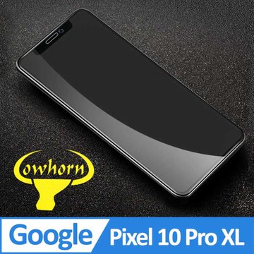 Google Pixel 10 Pro XL 2.5D曲面滿版 9H防爆鋼化玻璃保護貼 黑色