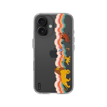 iPhone 16 Clear Case（相機按鈕） 透明 - Disney - Lion King 迪士尼-獅子王 - 獅子王 Le Roi lion - Hakuna Matata