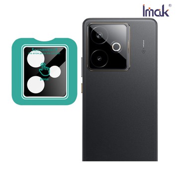 鏡頭貼 Imak 艾美克 realme GT 7T 鏡頭玻璃貼(曜黑版)(自帶定位版) 奈米吸附 鏡頭貼 鏡頭保護貼 鏡頭膜【愛瘋潮】