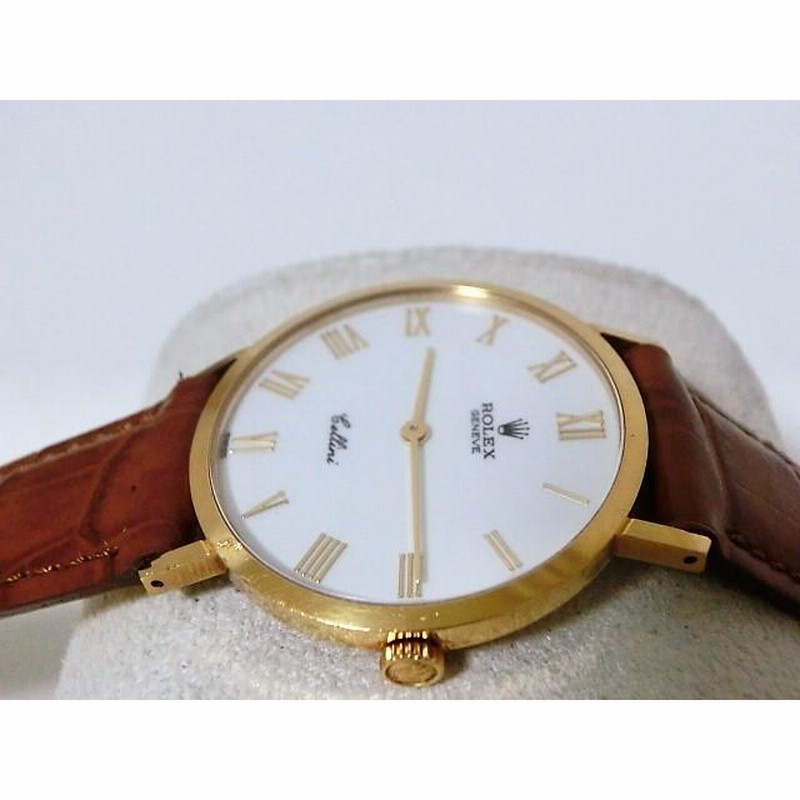 ち*パ様 k18MARCONI Rolex手巻き腕時計（中古・稼働）ジャンク品 楽天市場】ロレックス 中古（駆動方式（腕時計）手巻き