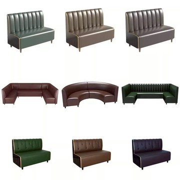 【台灣公司 可打統編】復古酒吧桌椅小酒館音樂清吧卡座沙發奶茶店咖啡廳燒烤店餐椅組合 b7241