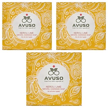 AVUSO 行道者 苦橙花橄欖手工皂  125g  3盒