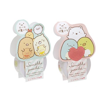 日本製造San-X角落生物紙膠帶角落小夥伴紙膠布MW45系列(適手帳用品筆記本標註)