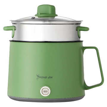 HONG JIN 宏晉 多功能蒸煮鍋 ONLY-1 25 x 17cm 綠色 0.92g 1700ml  1個  25cm
