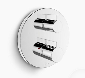 【麗室衛浴】美國 KOHLER 99727T-9-CP MODULO 入牆式恆溫兩路面板