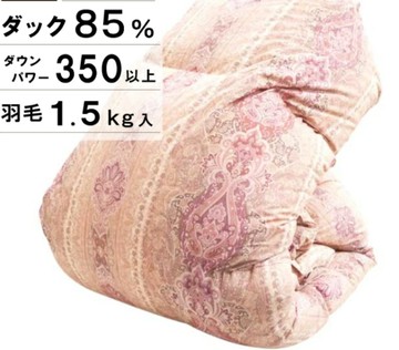 昭和西川 羽絨被 保暖蓬鬆 羽絨 85% 日本製 雙人 190*210 日本正規品代購