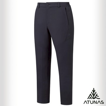 【ATUNAS 歐都納】男款竹炭彈性長褲A1PA2544M黑