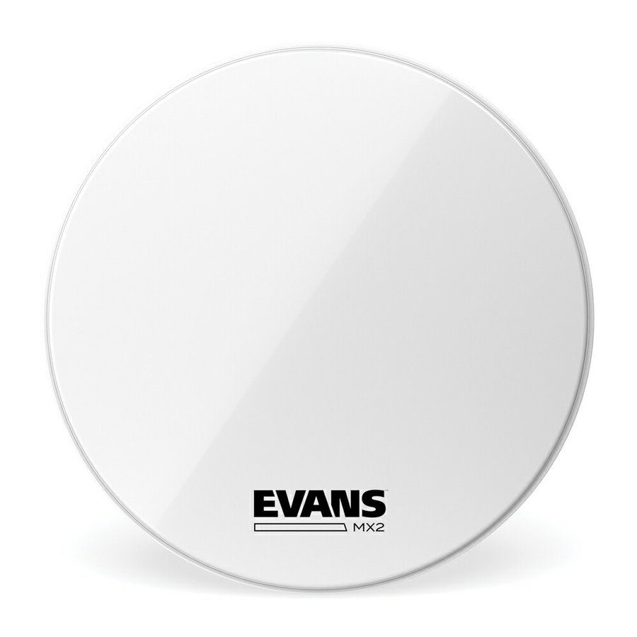 EVANS エヴァンス MX2 White マーチングバスヘッド 32" BD32MX2W