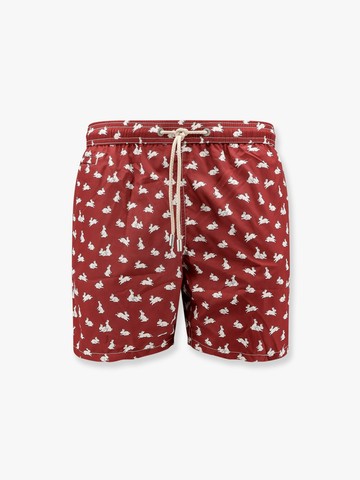 Recycled nylon swim trunks with bunny hop print - MC2 SAINT BARTH - gender_Man