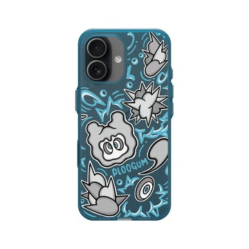iPhone 17 Clear (相機按鈕) 夜幕藍 - Contemporary Tokyo - PLOOGUM Explosion