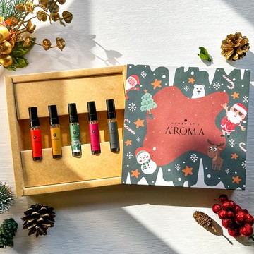 【 A'ROMA P 】聖誕限定香水禮盒/附提袋 聖誕交換禮物/免運