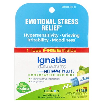 Boiron, 呂宋果即溶顆粒，30C，3 瓶裝，80 粒/瓶