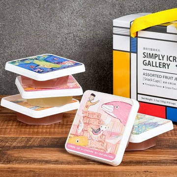 愛啟兒藝廊-水果果凍彌月禮盒 公益禮盒 素食 (宅配)