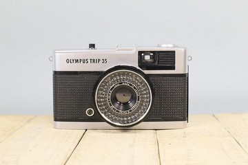 【功能齊全】老底片相機奧林巴斯OLYMPUS TRIP35 S/N3727944 p087