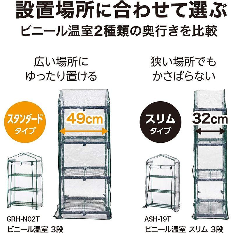 タカショー ビニール温室 3段 GRH-N02T