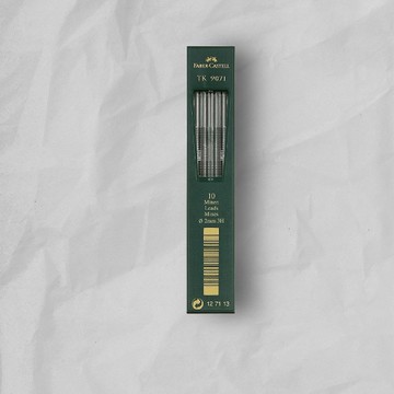 Faber-Castell 2. 0mm 工程筆芯 3H/盒-10支入(原廠正貨)