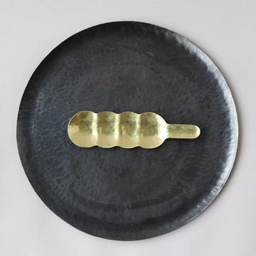 金色小皿 小盤 黃銅餐盤