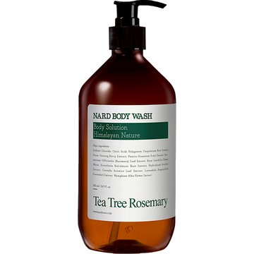 NARD草本修護沐浴露500ml茶樹迷迭香-新舊包裝隨機出貨