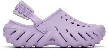 Crocs 紫色 Echo 凉鞋