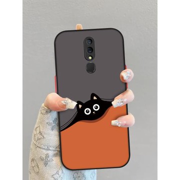 適用oppoa9手機殼a9保護套全包PCAT10防摔磨砂防滑oppoa9創意保護套a9躲貓貓新款0ppoa9可愛高級男女潮