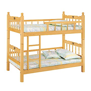 Boden-傑斯3尺雙層床架(全欄型)