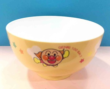 【震撼精品百貨】麵包超人 Anpanman 麵包超人美耐皿碗/塑膠碗-橘#12682 震撼日式精品百貨