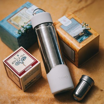 【贈配件】經典袋鼠瓶2代 320ml 贈茶隔&粗吸管&吸管套&吸管瓶刷