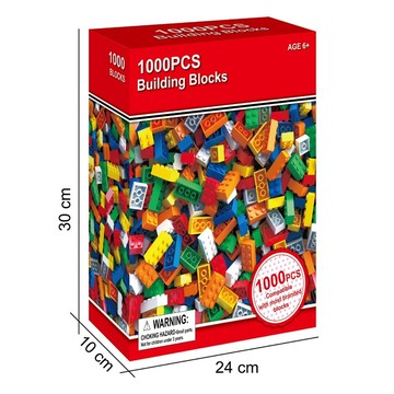 【開立發票 🔥現貨秒寄】積木 1000顆 小顆粒積木散装 兼容樂高DIY益智拼裝 兒童男女孩玩具