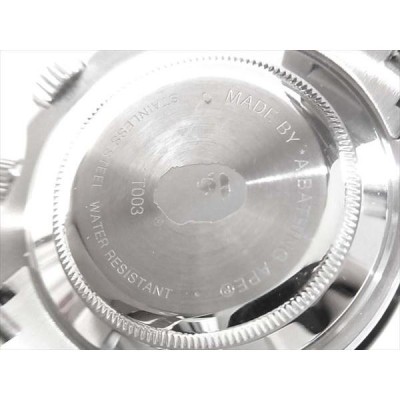 APE エイプ BAPEX 18年11月末購入 ポールニューマン 1E-80-182-014 TYPE-3 時計 ウォッチ SS 【美品】【中古】 |  LINEブランドカタログ