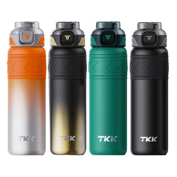 TKK 邁越系列 316不鏽鋼 兩用 保溫杯 運動水壺900ML(直飲+吸管)-任選
