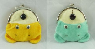 【震撼精品百貨】日本泰迪熊~零錢包『黃/綠』(共2款)