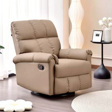 【obis】CRAIG電動旋轉搖椅(單人沙發 電動沙發)咖啡