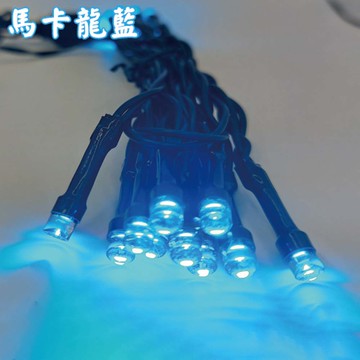 LED 100燈電池燈(透明線) DC-100-2