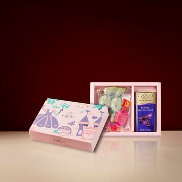 [快速出貨]【GODIVA】櫻花粉童趣巧克力禮盒