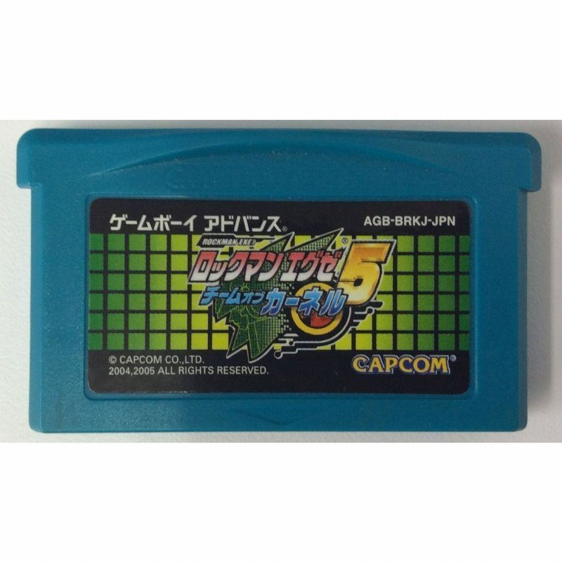 GBA ゲームボーイアドバンス ロックマンエグゼ5 チームオブカーネル