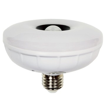 明沛 LED雙功能感應燈 紅外線感應燈 + 光感小夜燈 7W MP6774-1 E27款 白光  1個