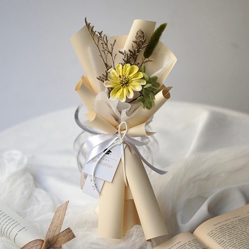 【艸弄Garden Lane Floral】畢業花束-留一抹無悔的青春-璀璨黃S