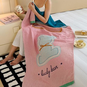 2025新款A類全棉純棉四層紗布浴巾