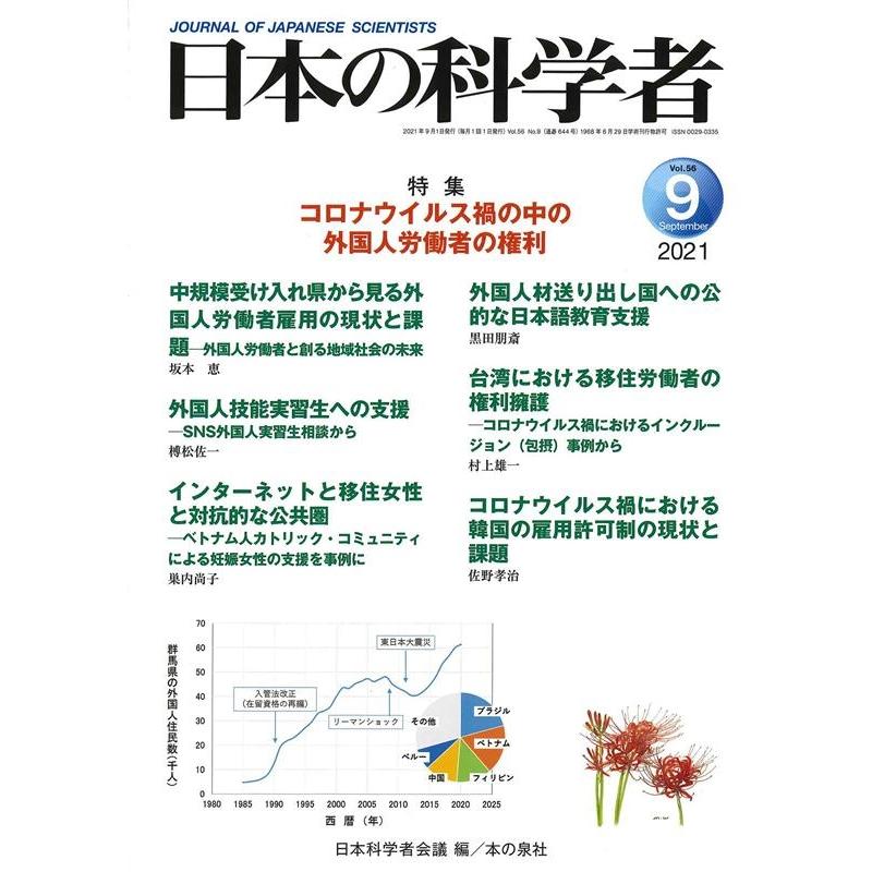 日本の科学者 Vol.56No.9 日本科学者会議 編