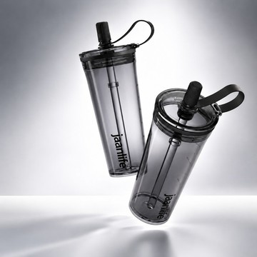EacyCup Crystal 易C晶透杯 800ml  超大容量 100%防漏水杯 隨行