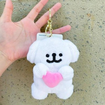 流行絨毛吊飾鑰匙圈 絨毛娃娃 掛飾
