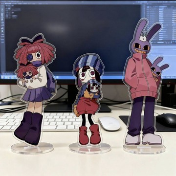 人氣新品💕神奇數字馬戲團周邊 神奇數字馬戲團立牌 神奇數字馬戲團帕姆尼賈克斯雅嘉塔壓克力立牌 同人周邊 抱娃立牌