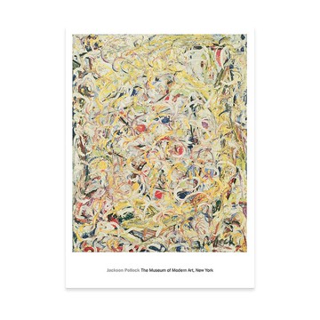 【原版海報】Jackson Pollock:  閃光物質