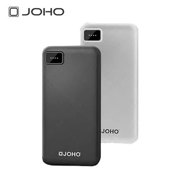 黑色 JOHO 輕薄款13000行動電源 T11-13000