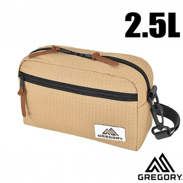 【美國 GREGORY】PAD SHOULDER POUCH 2.5L 可調式側背包(M).郵差包/65380-A045 米黃