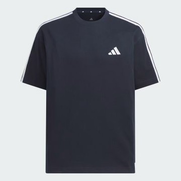 Adidas 愛迪達 Es+ 3s S/S Tee [KF3737] 男 T恤 運動上衣 休閒短袖 純棉 深藍