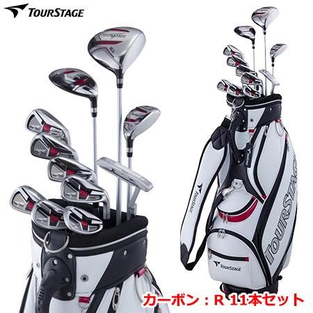 ブリヂストンゴルフ TOURSTAGE V002 キャディバッグ付11本セット