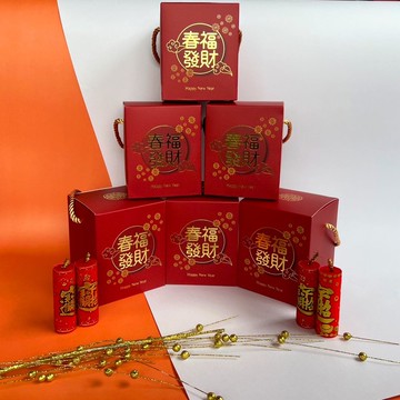 【恭喜發財-春節手提禮盒】 精品濾掛 咖啡 5+1盒共60入